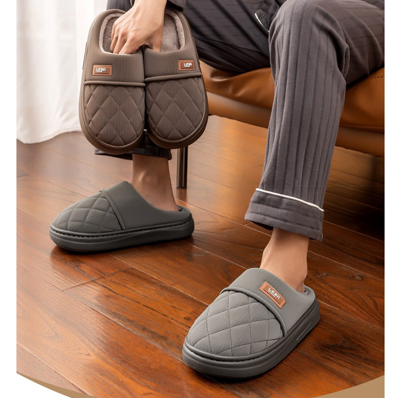 Winter Warm Slipper Women Men  - Flip Flop Leather Men 评论和价格