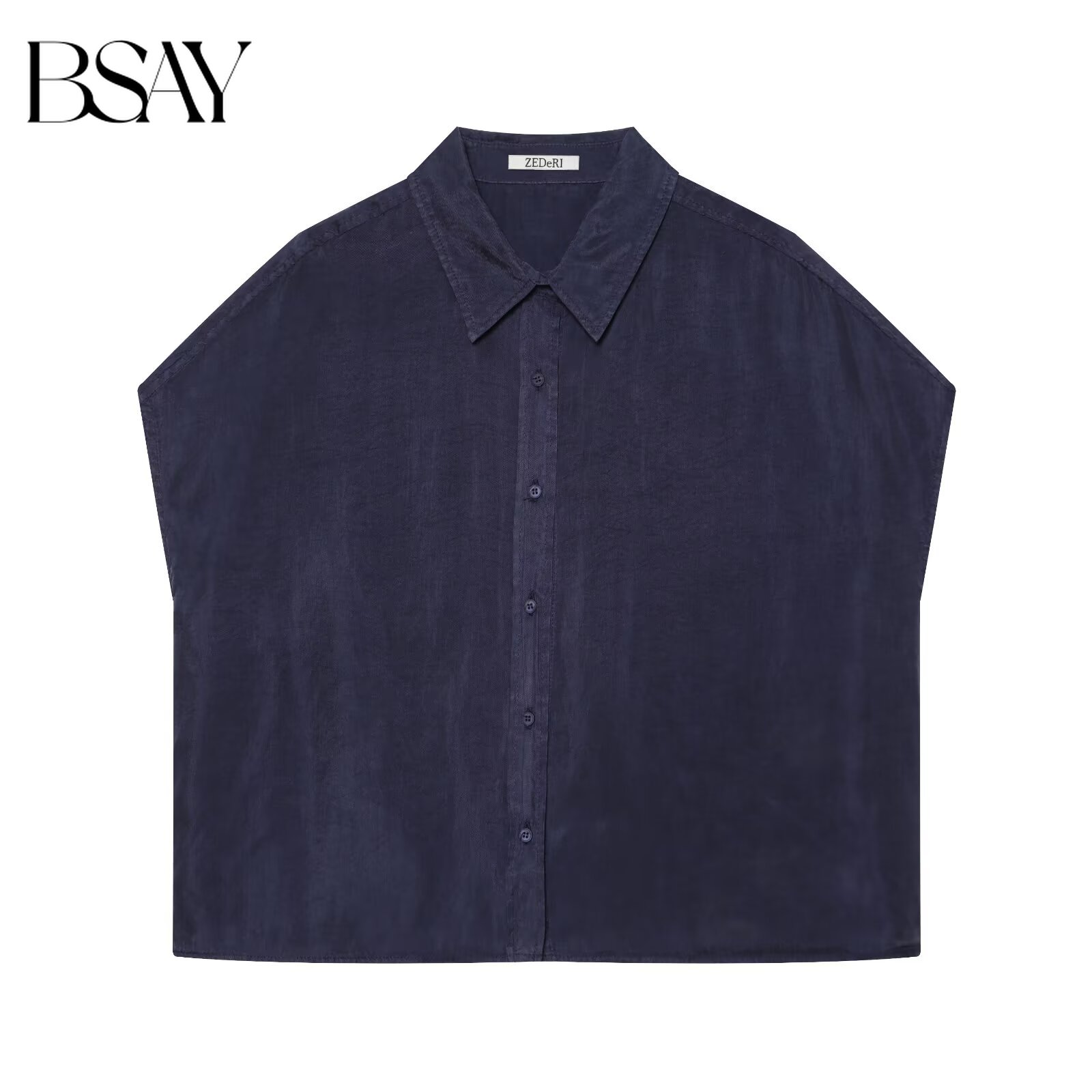 BSAY New Women Fashion Lapel S - Shirt Camp Collar 评论和价格